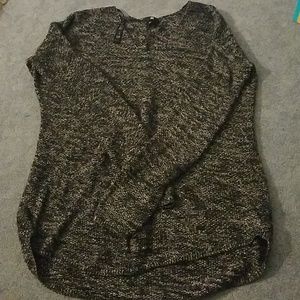 V-Neck Knit Sweater